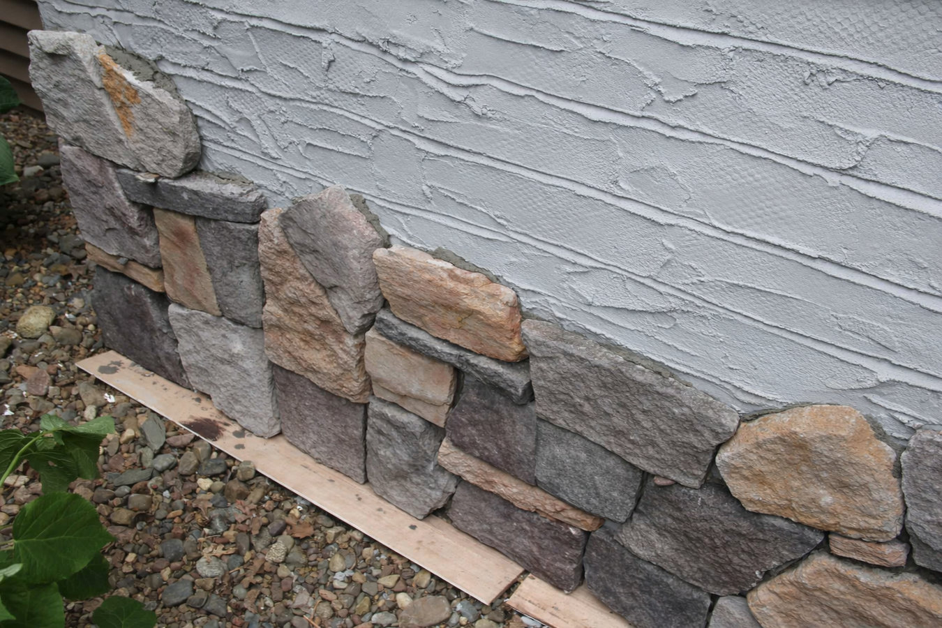Stone veneer installation in Fremont, CA